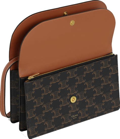 flap wallet celine